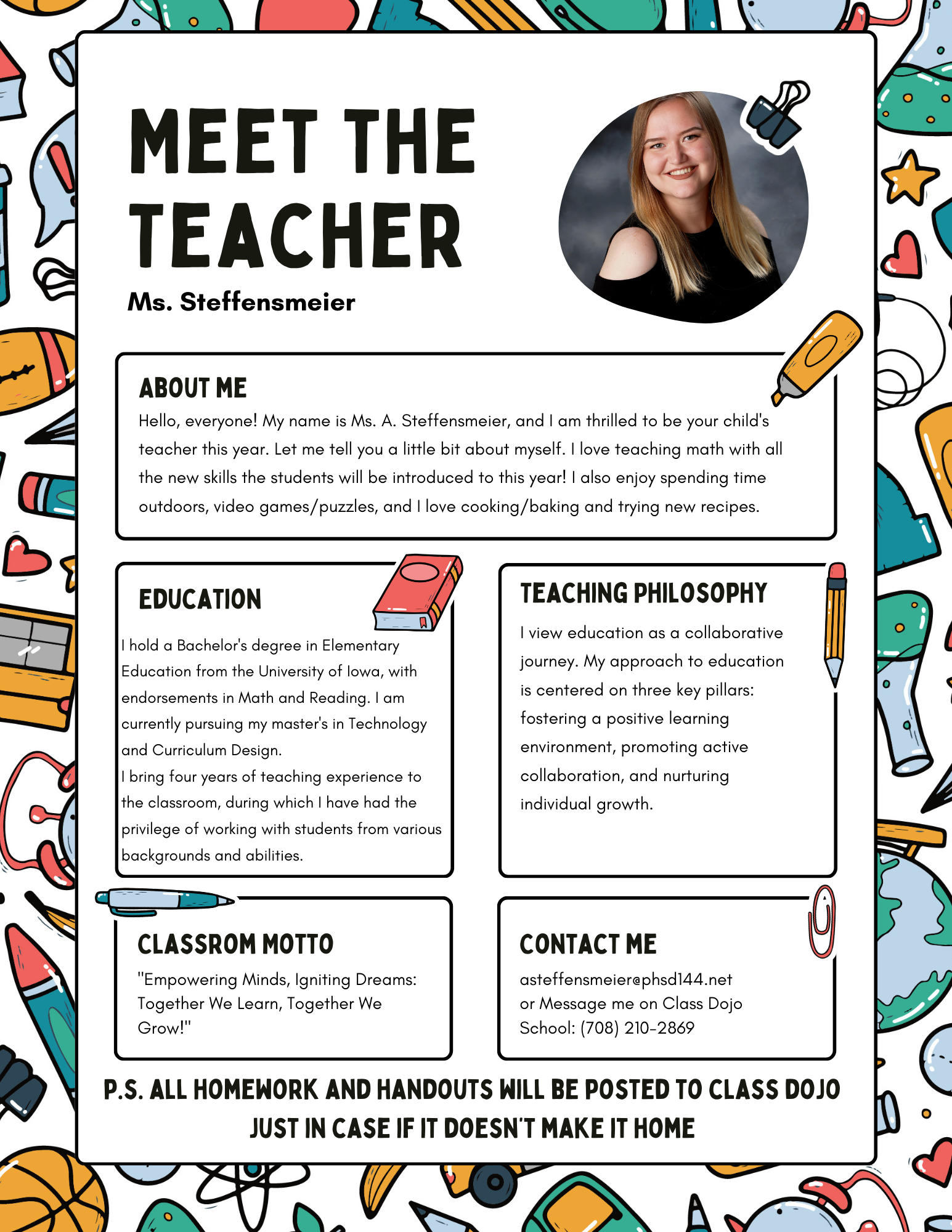 Ms. Steffensmeier